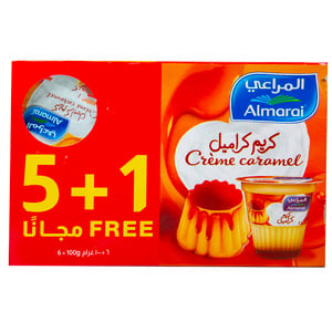 Almarai Cream Caramel 100g x 6pcs