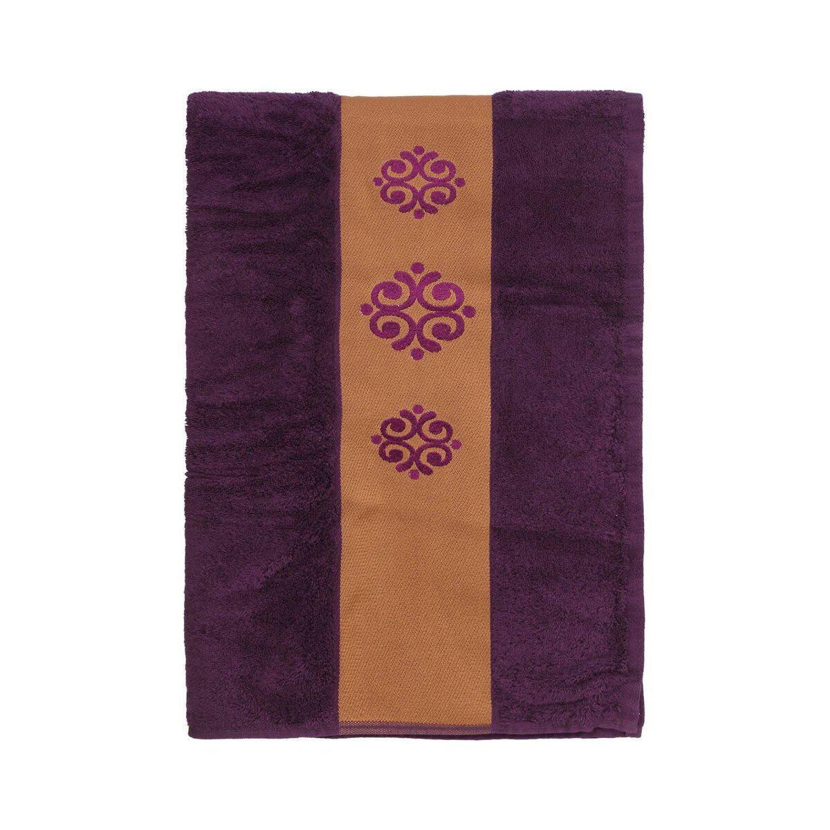 Gold Collection Bath Towel Size: 70x140 Purple