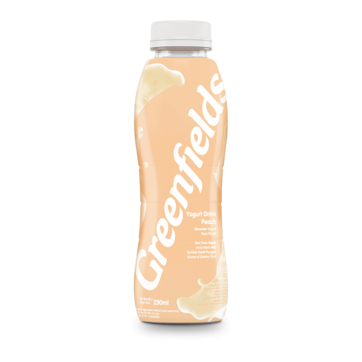 Greenfields Yogurt Drink Peach 250ml