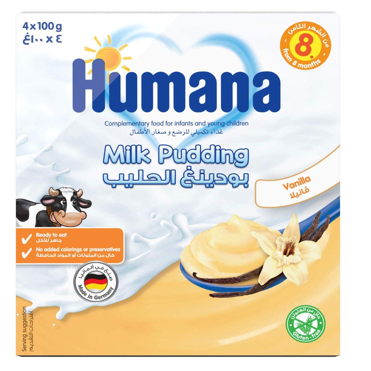 Humana Pudding Vanilla 400 g