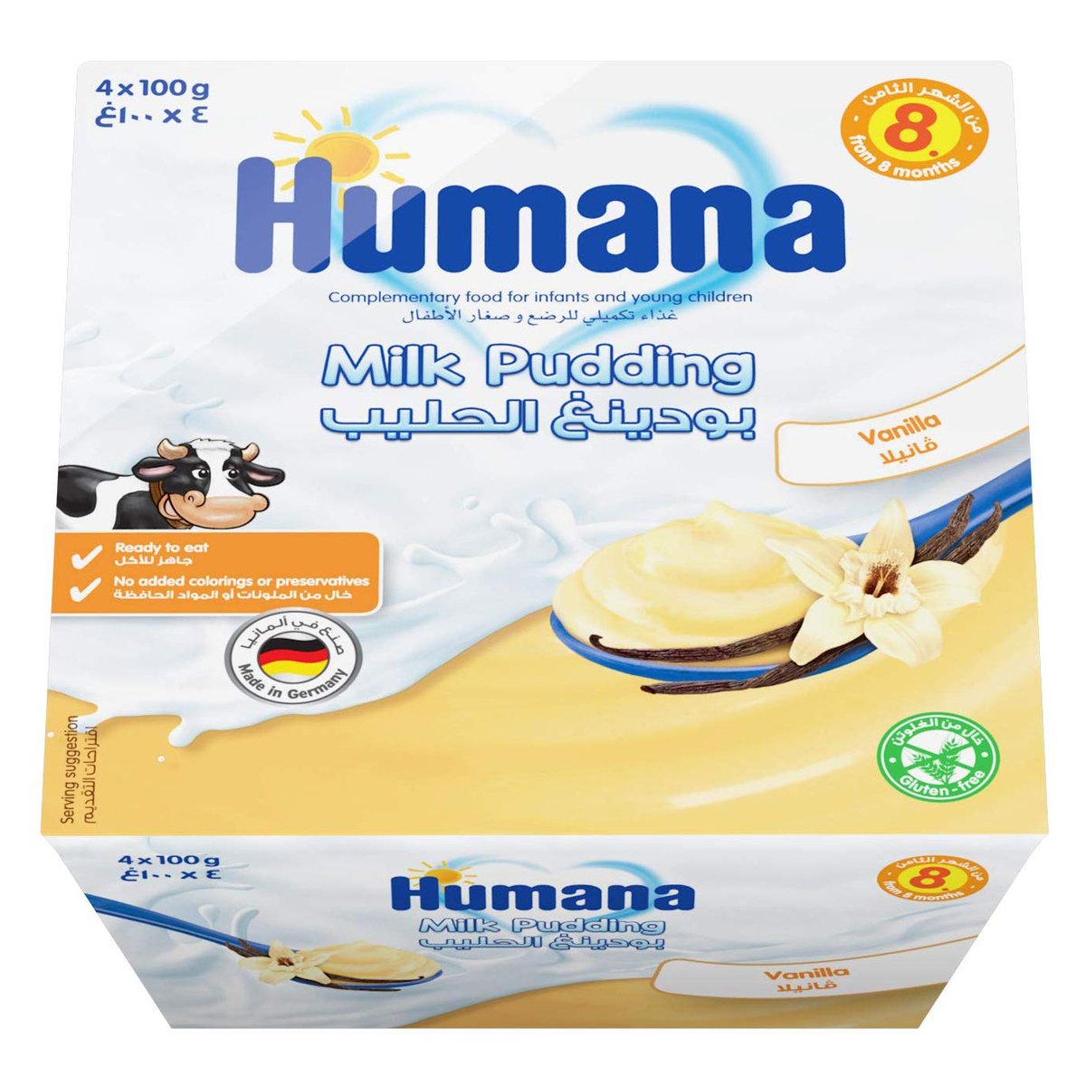 Humana Pudding Vanilla 400 g