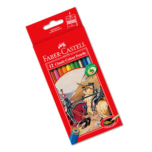 Faber-Castell 12 Classic Colour Pencils 12L-115852