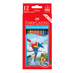 Faber-Castell 12 Watercolour Pencils 12L-114462
