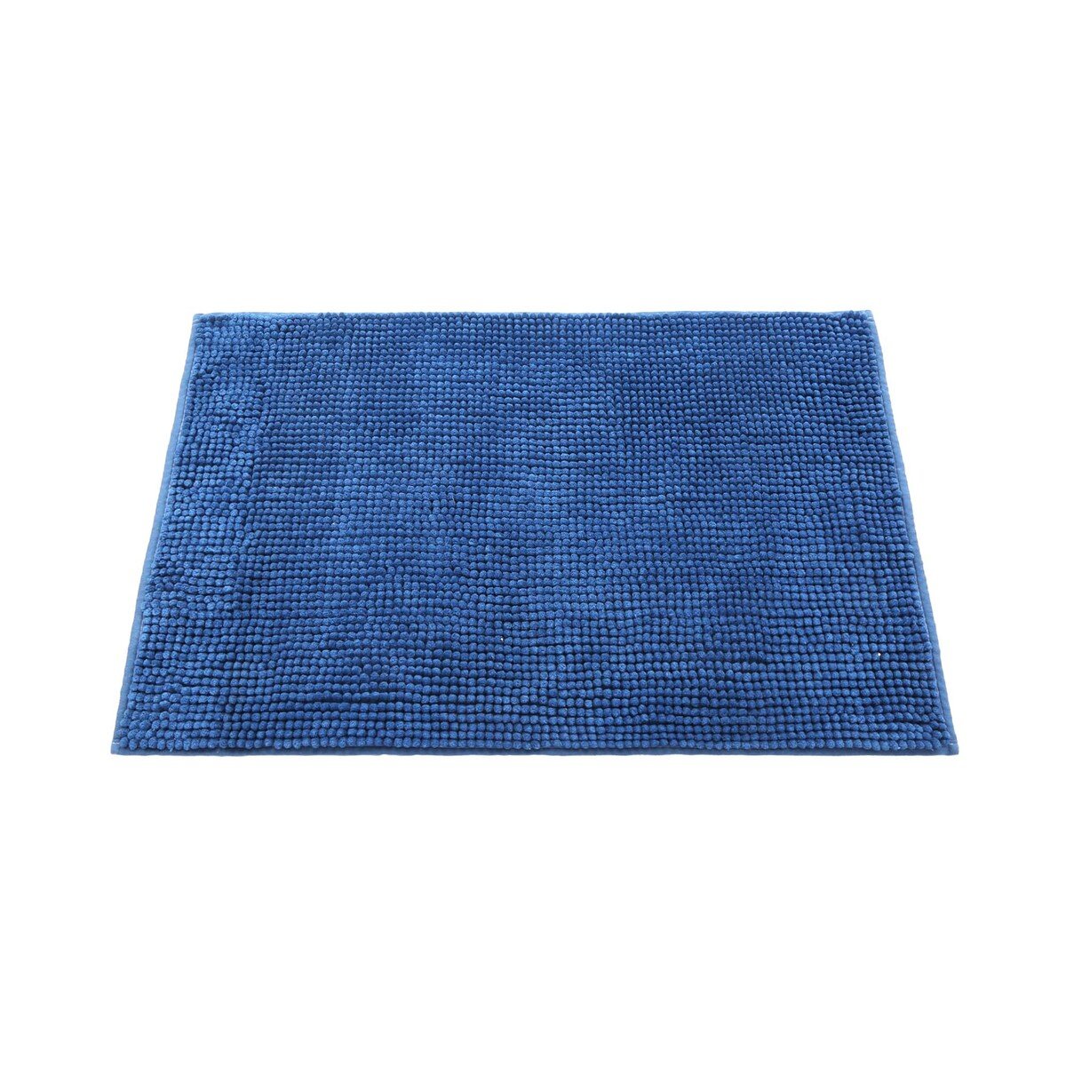 برافو حصيرة حمام ألياف أزرق مقاس: 50×80 سم