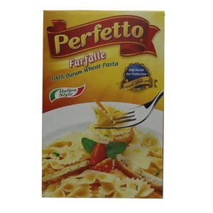اشتري قم بشراء بيرفيتو مكرونة فراشات 500 جم Online at Best Price من الموقع - من لولو هايبر ماركت Pasta في السعودية