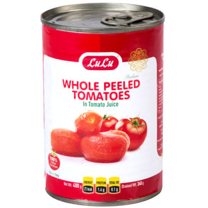 لولو طماطم كاملة مقشرة في عصير الطماطم 400 جم