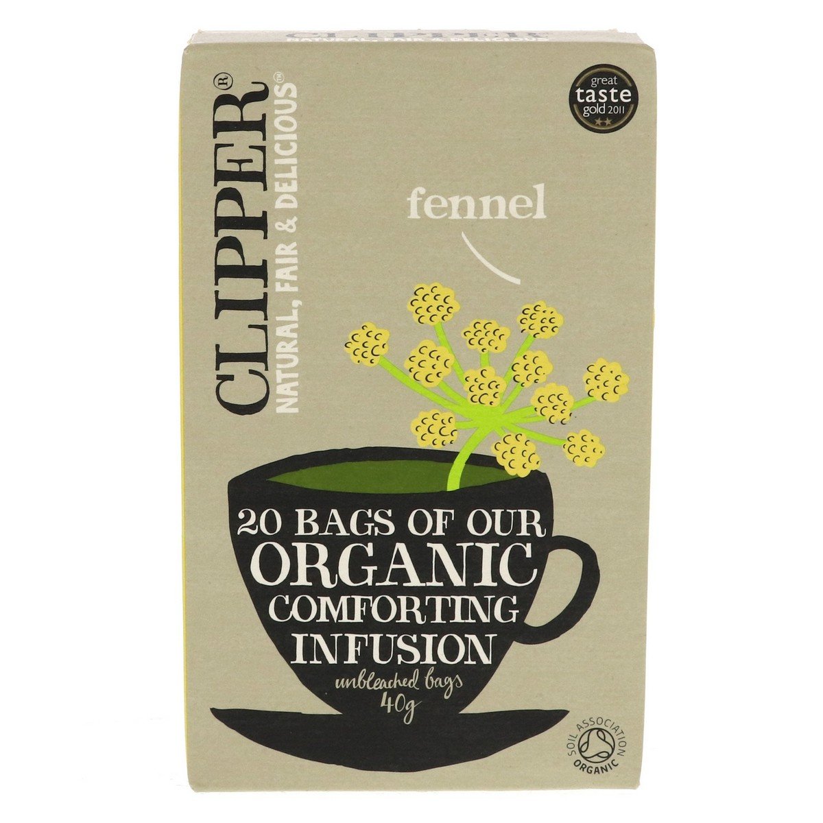 Clipper Organic Fennel Tea Bag 20 pcs
