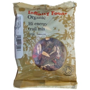 Infinity Foods Organic Hi-Energy Trail Mix 125 g
