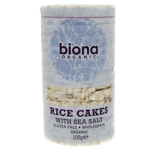 Biona Organic Rice Cakes With Seasalt 100g