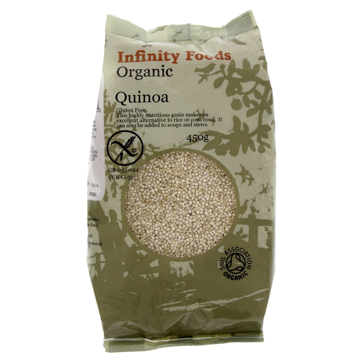 Infinity Food Organic Quinoa 450 g