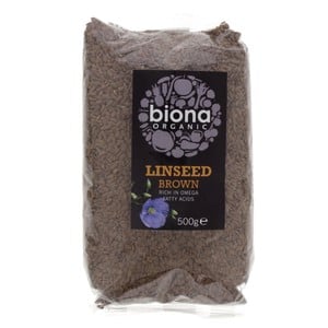 Biona Organic Linseed Brown Rich In Omega Fatty Acids 500 g