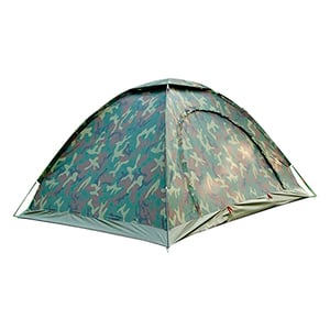 Lulu Camping Tent Army Design 6Person 2Mx2.5M 474-3