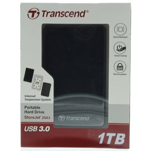 Transcend External HDD 1TSJ25A3 1TB 3.0