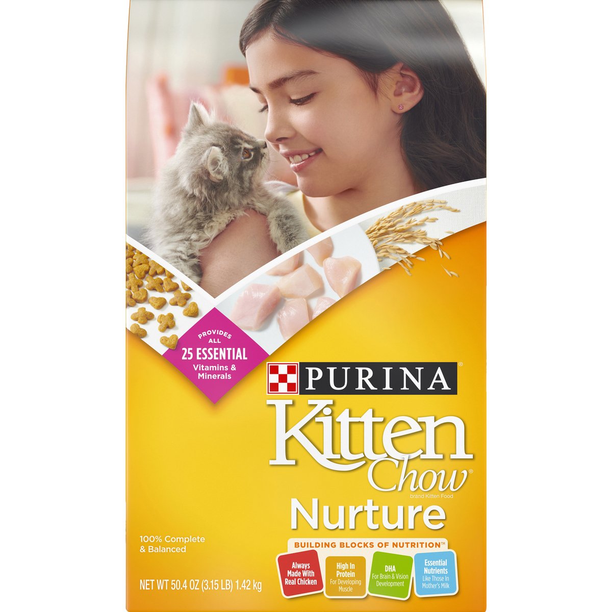 PURINA Kitten Chow Dry Food 1.42 kg