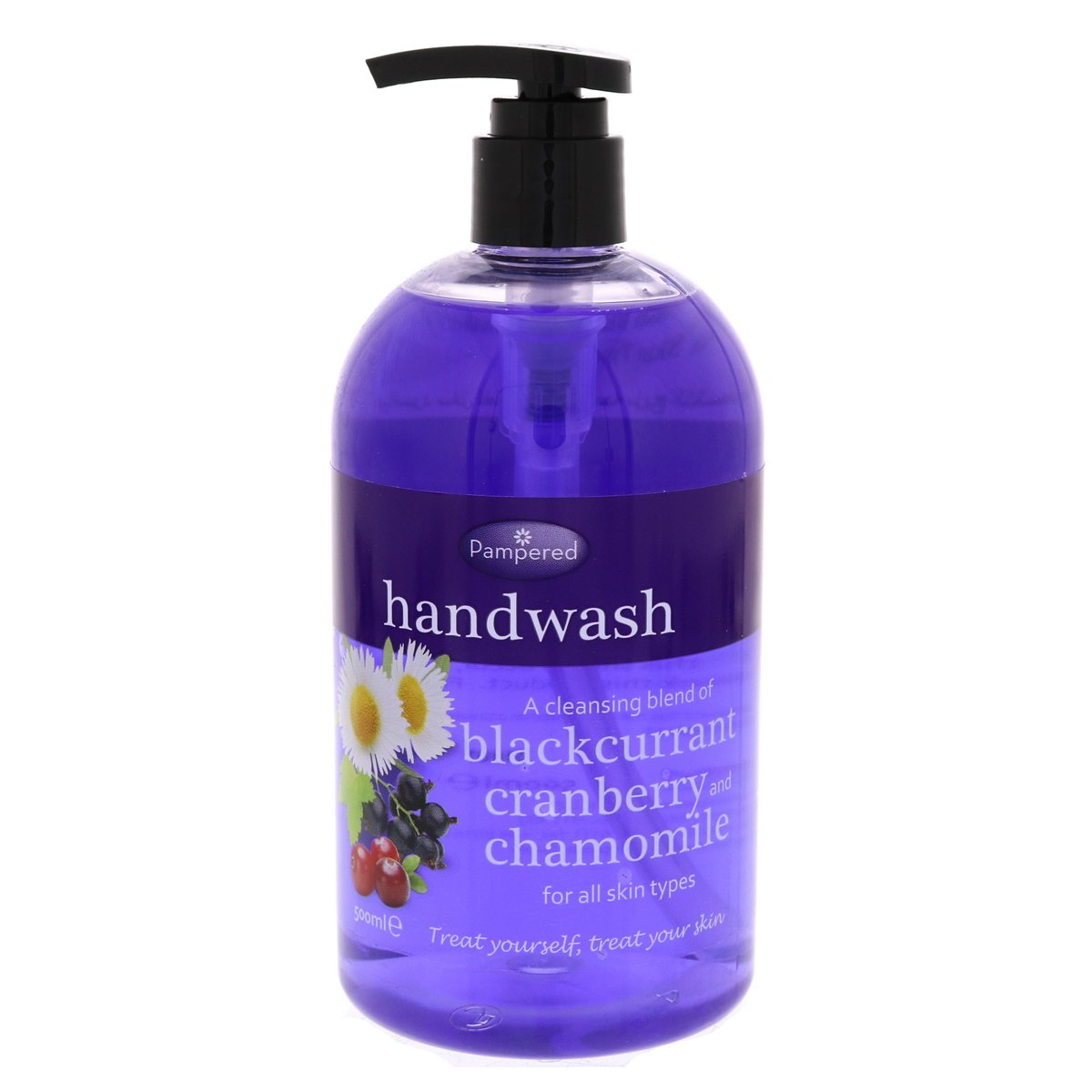 Pampered Hand Wash Balckcurrant, Cranberry & Chamomile 500 ml
