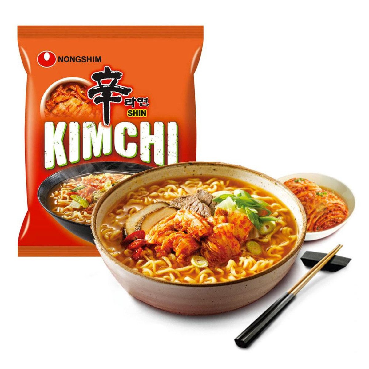 Nongshim Kimchi Ramyun Noodle Soup 120 g