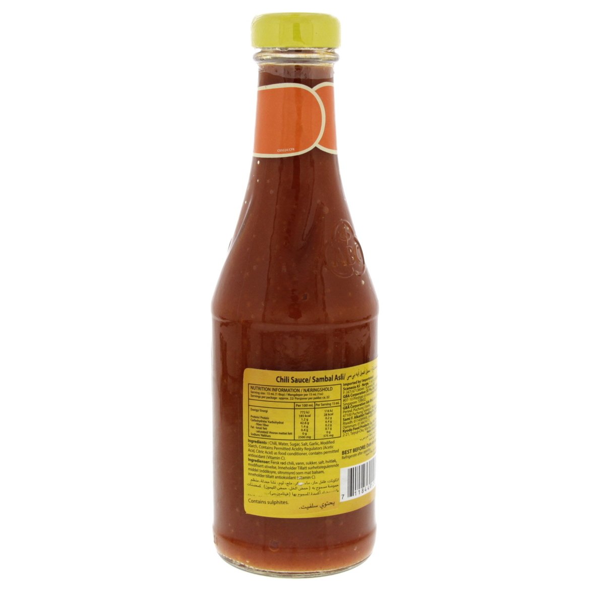 ABC Chili Sauce Sambal Asli 395g