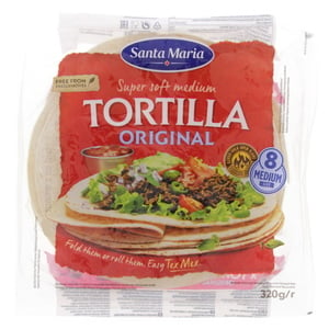 Santa Maria Original Soft Tortilla 320g