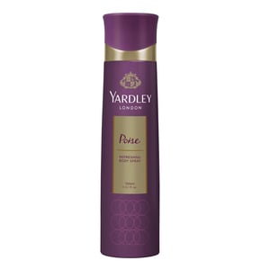 Yardley Poise Refreshing Body Spray For Women 150 ml