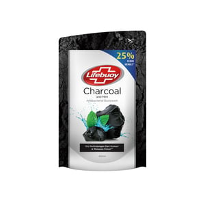 Lifebuoy Body Wash Refill Charcoal Mint 850ml