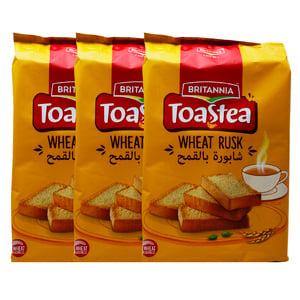 Britannia Toastie Wheat Rusk 335g 2+1