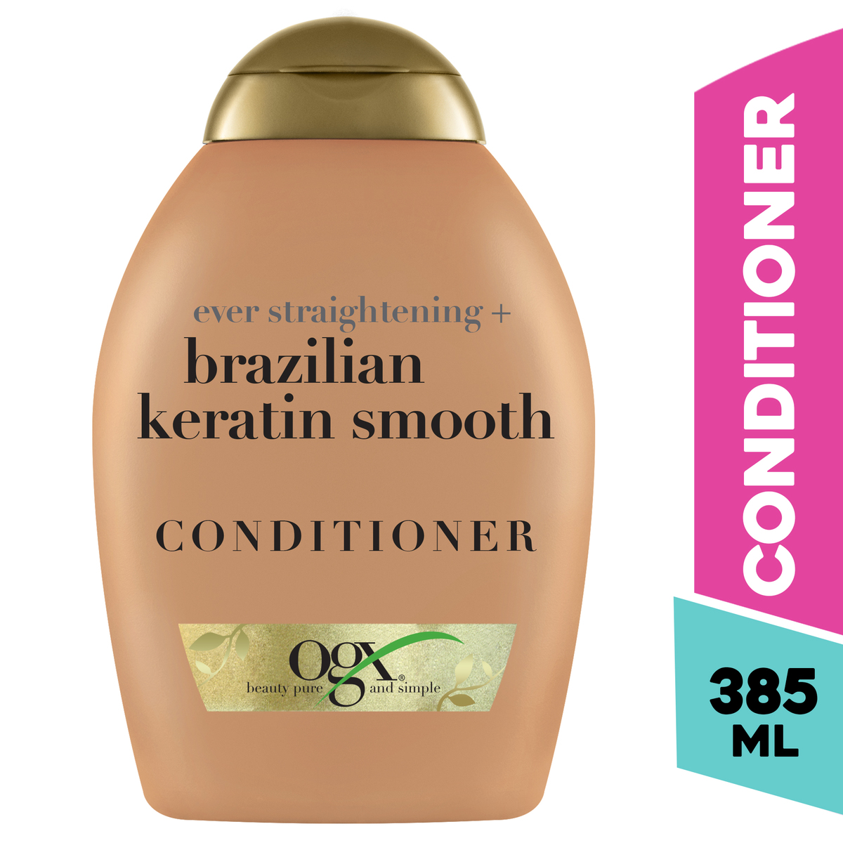 Ogx Conditioner Ever Straightening + Keratin Smooth 385 ml