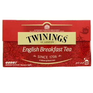 تويننجز شاي الفطور الإنجليزي 25 × 2 جم