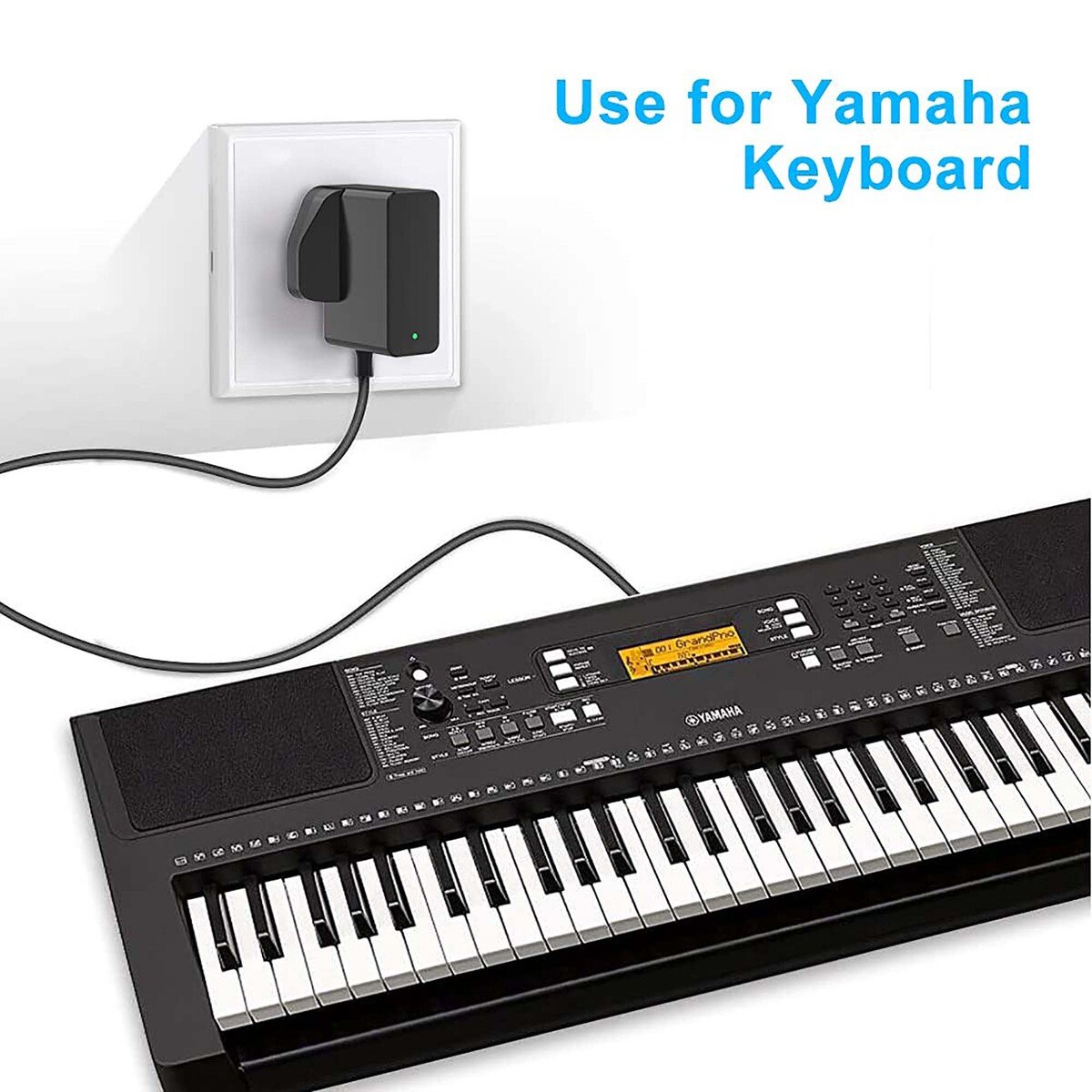 Yamaha Keyboard 12V Power Adaptor PA-130A