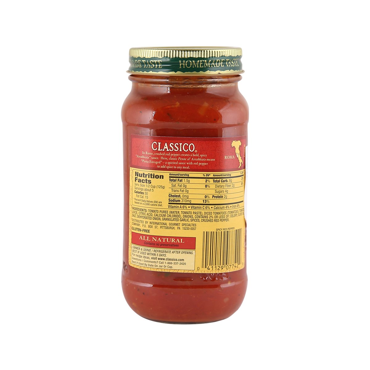 Classico Pasta Sauce Spicy Red Pepper 680 g