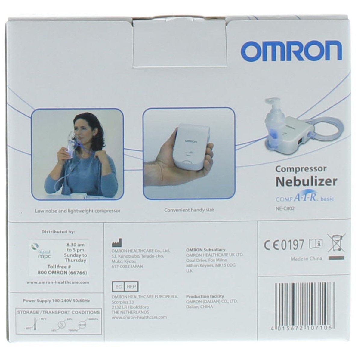 Omron Nebulizer NE-C802
