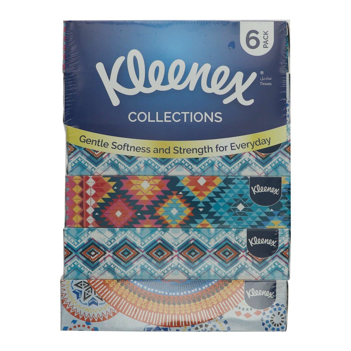 Kleenex Facial Tissue Collections 2ply 6 x 100 Sheets