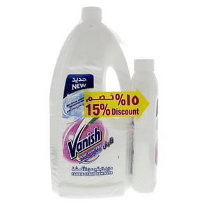 Vanish Stain Remover Liquid For Whites 1.8Litre  +  500ml