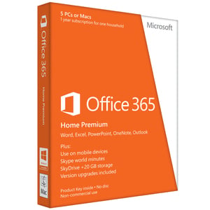 Microsoft Office 365 Home Premium 6CQ-0022