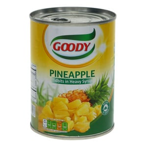 Buy Goody Pineapple Tidbits In Heavy Syrup 567g Online at Best Price | Canned Pineapple | Lulu KSA in Saudi Arabia