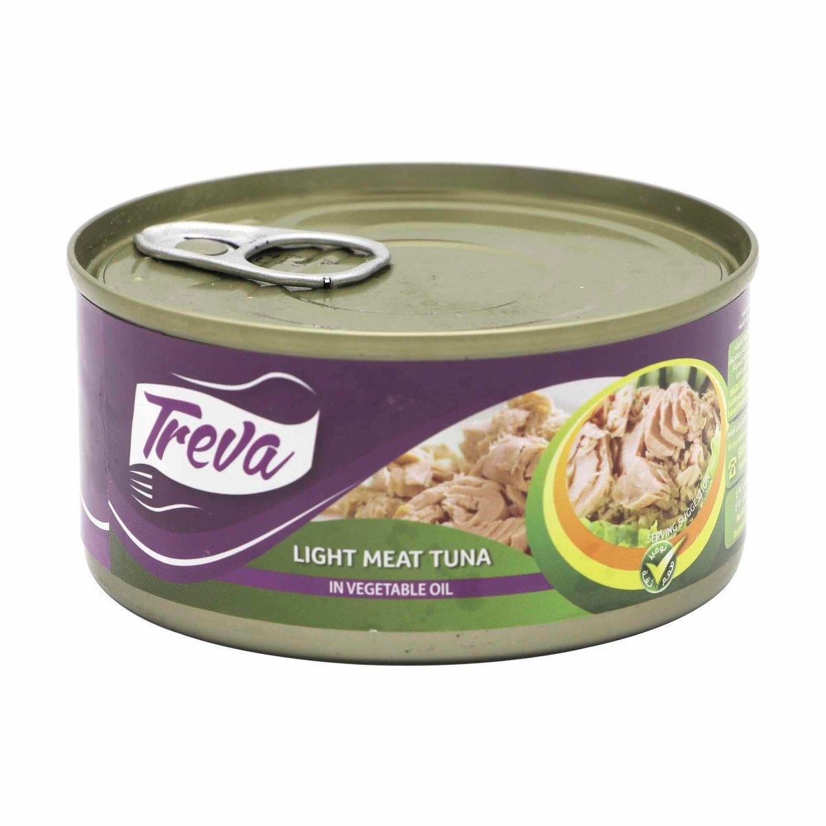 اشتري قم بشراء تريفا لحم تونا خفيف بالزيت النباتي 170 جم Online at Best Price من الموقع - من لولو هايبر ماركت Canned Tuna في السعودية