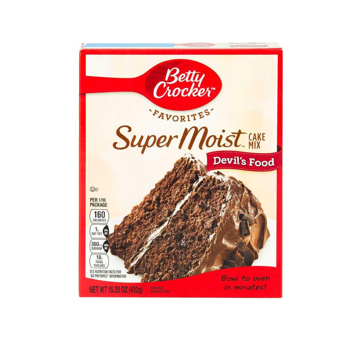 Betty Crocker Super Moist Devil's Food Cake Mix 432 g