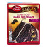 Betty Crocker Delights Super Moist Dark Chocolate Cake Mix, 432 g