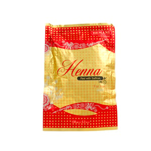 Hemani Henna Red With Saffron 150 g