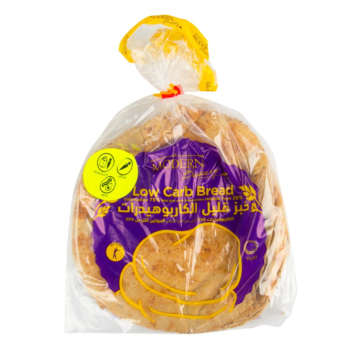 Modern Bakery Arabic Bread Low Carb 4 pcs