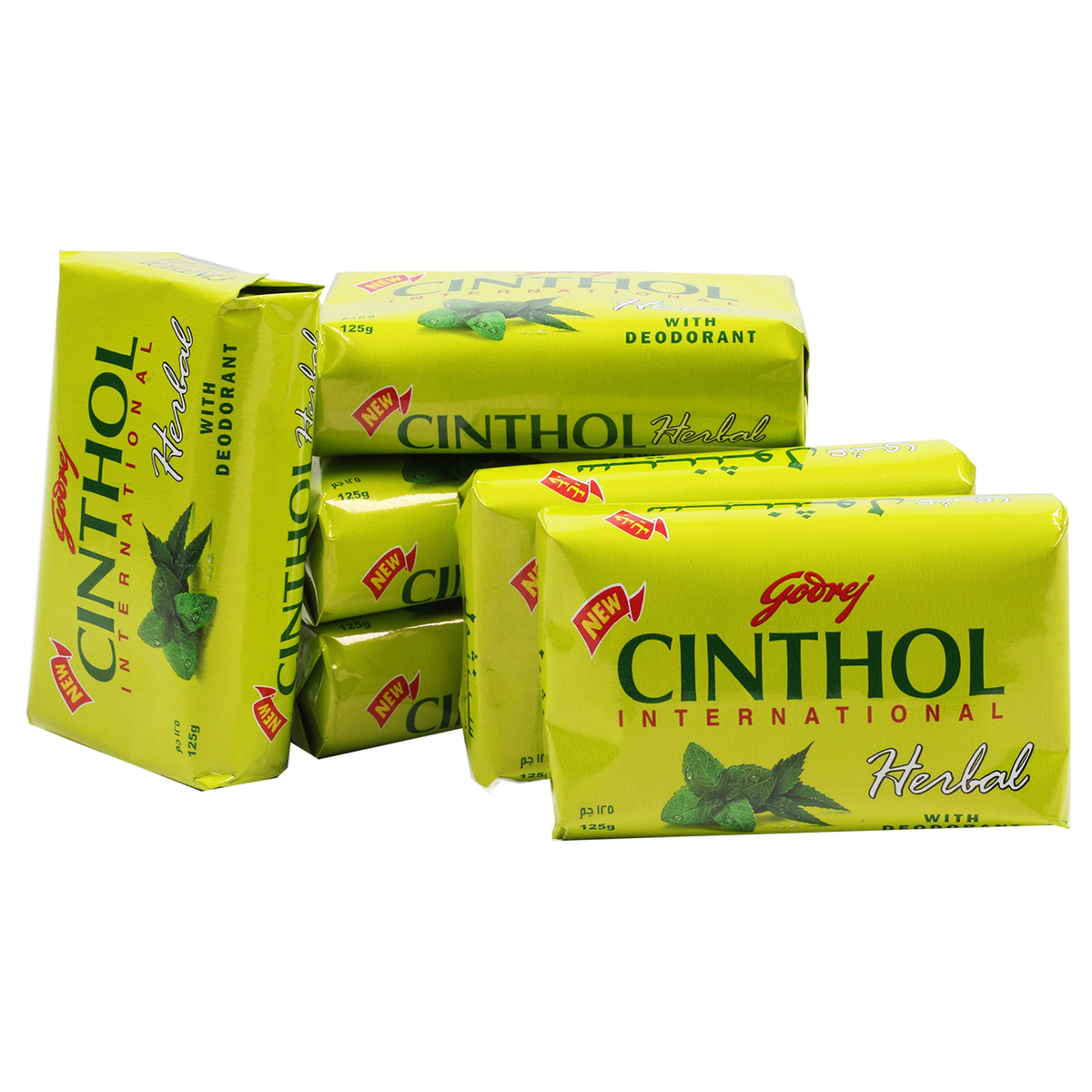 Cinthol Herbal Soap 125g 5+1