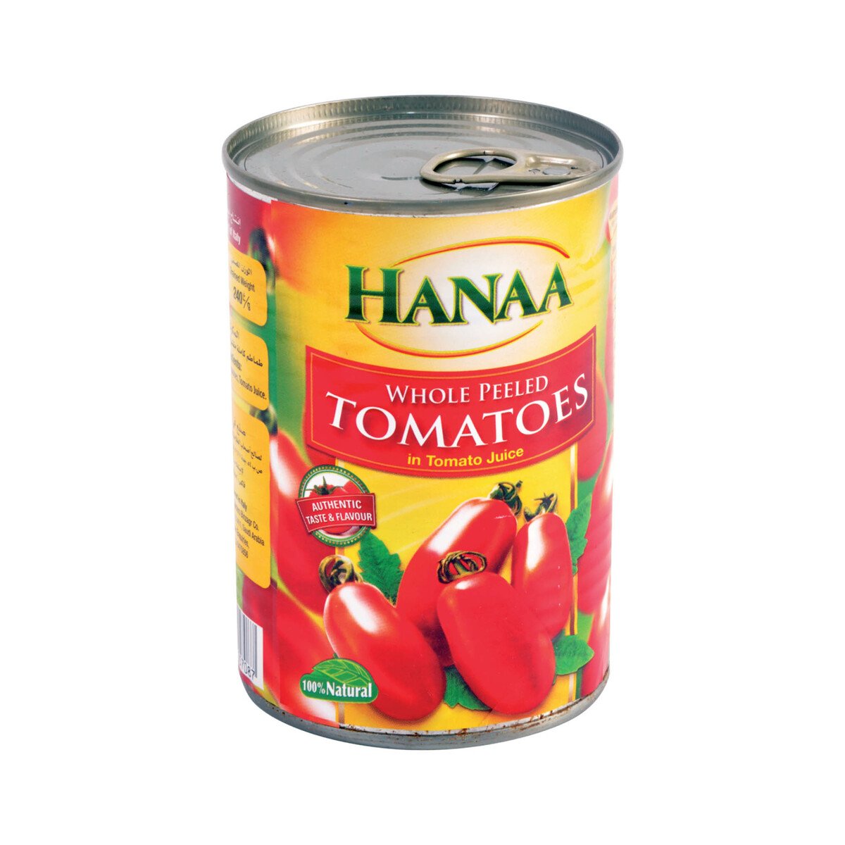 اشتري قم بشراء هناء طماطم مقشرة كاملة 400 جم Online at Best Price من الموقع - من لولو هايبر ماركت Cand Tomatoes&Puree في السعودية