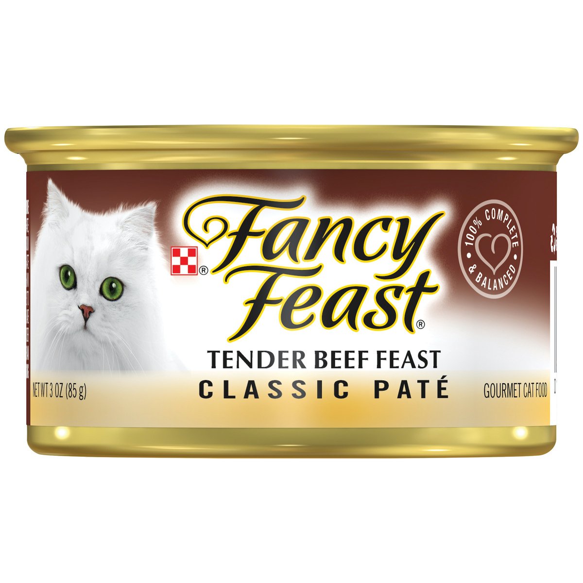 بورينا فانسي كلاسيك فيست طعام القطط لحم ٨٥جم x ٥ حبات + ١