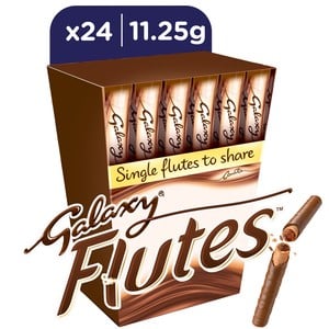 Galaxy Flutes Chocolate Twin Fingers 11.25g x 24pcs