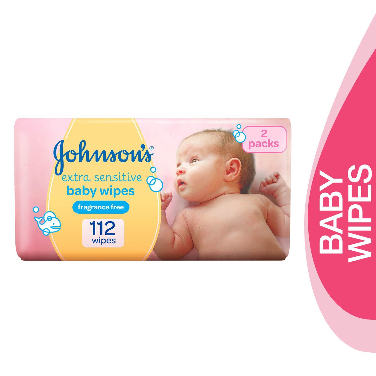 Johnson's Baby Wipes Extra Sensitive 112pcs