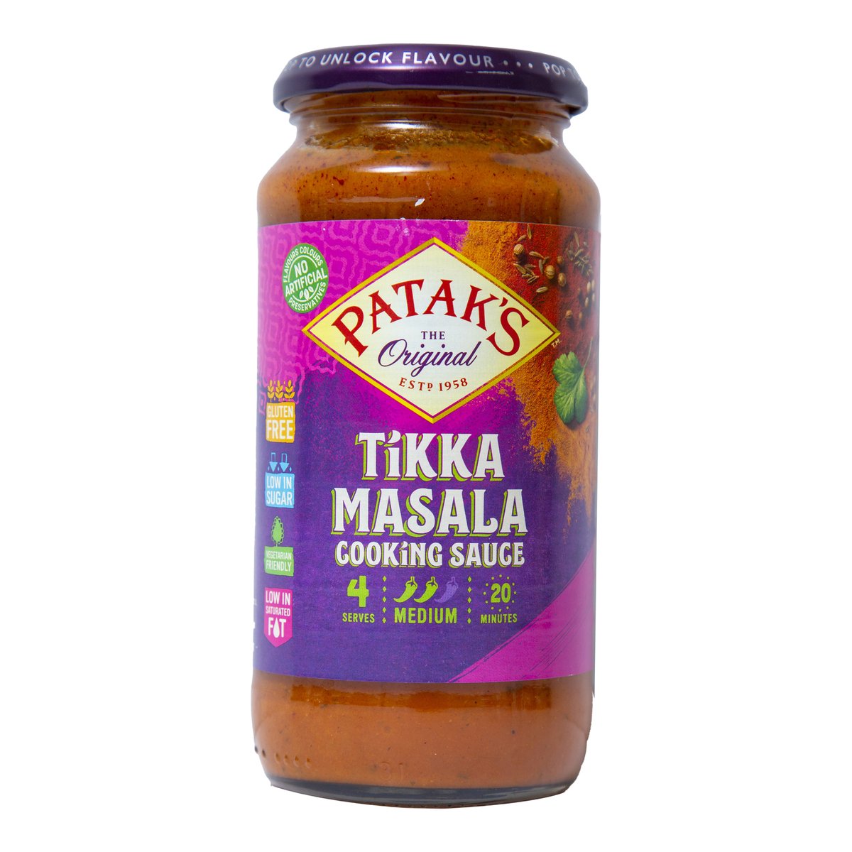 Patak's Tikka Masala Cooking Sauce 450 g