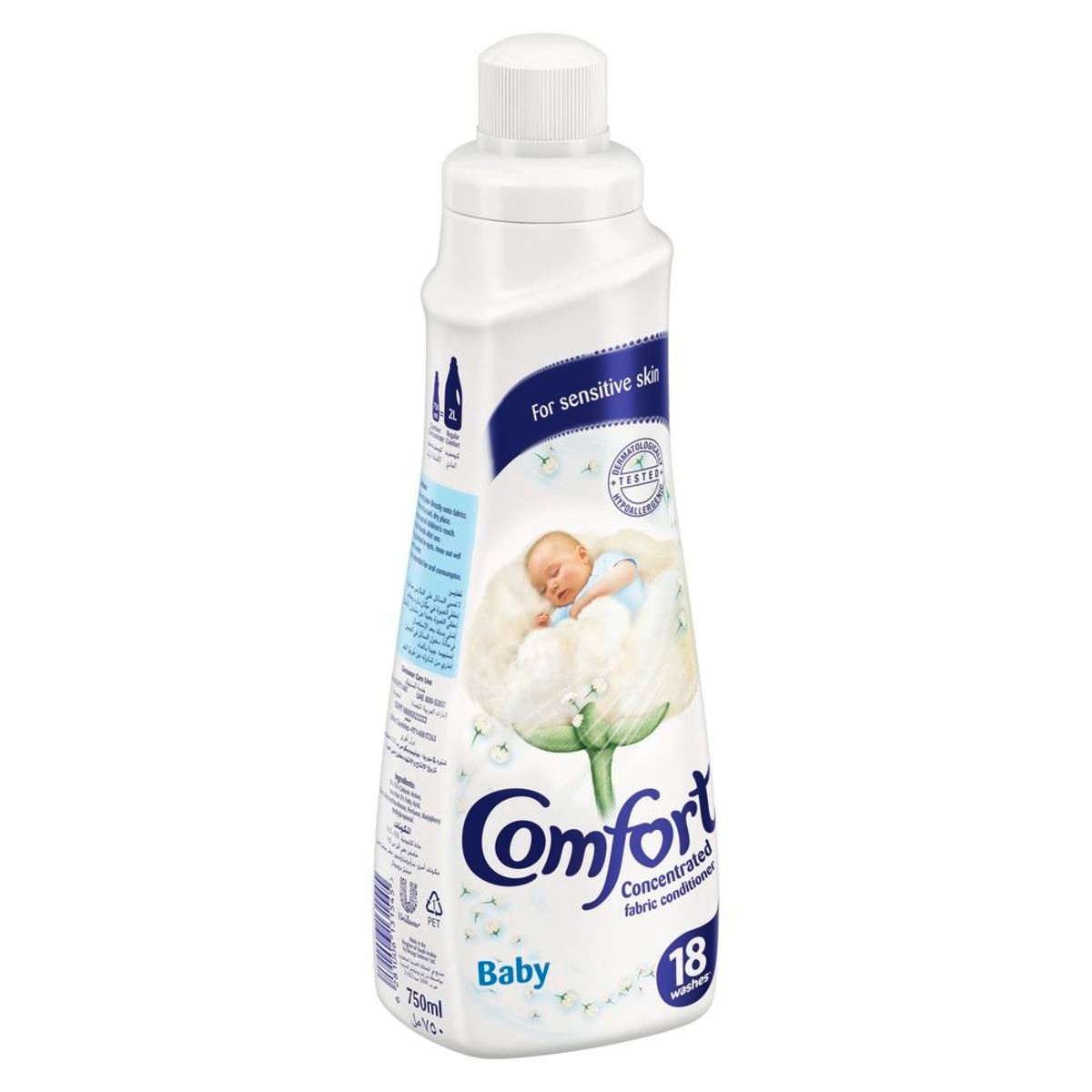 Comfort Concentrated Fabric Softener Baby 750ml