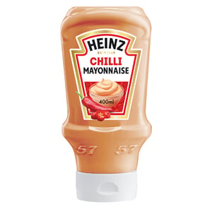 Buy Heinz Fiery Chili Mayonnaise Top Down Squeezy Bottle 400 ml Online at Best Price | Mayonnaise | Lulu Kuwait in Saudi Arabia