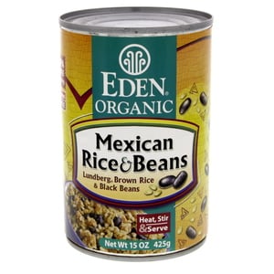 Eden Organic Mexican Rice And Beans 425g