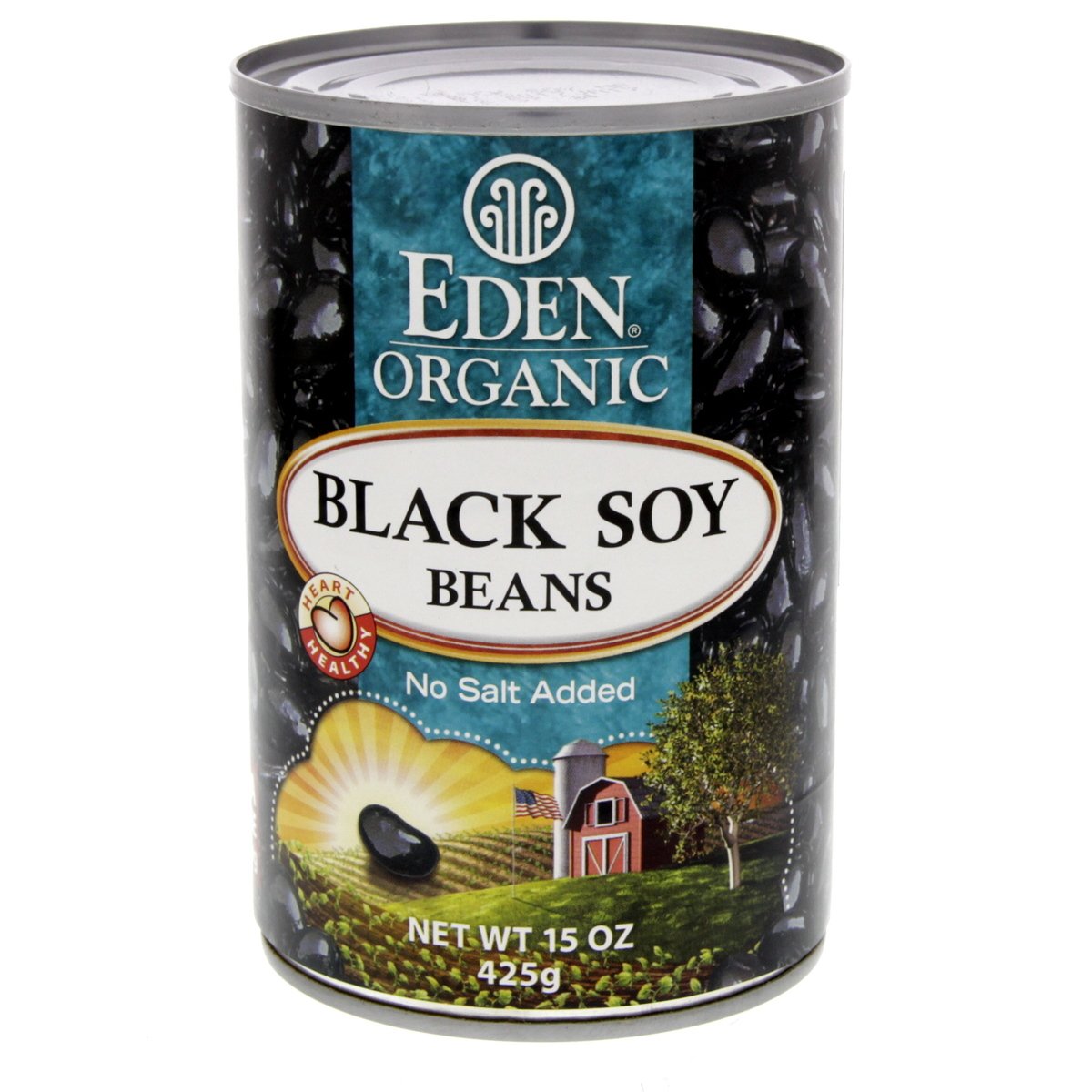 Buy Eden Organic Black Soy Beans 425 g Online at Best Price | Canned Beans | Lulu KSA in Saudi Arabia