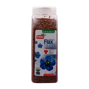 Badia Organic Whole Flax Seed 623.7g